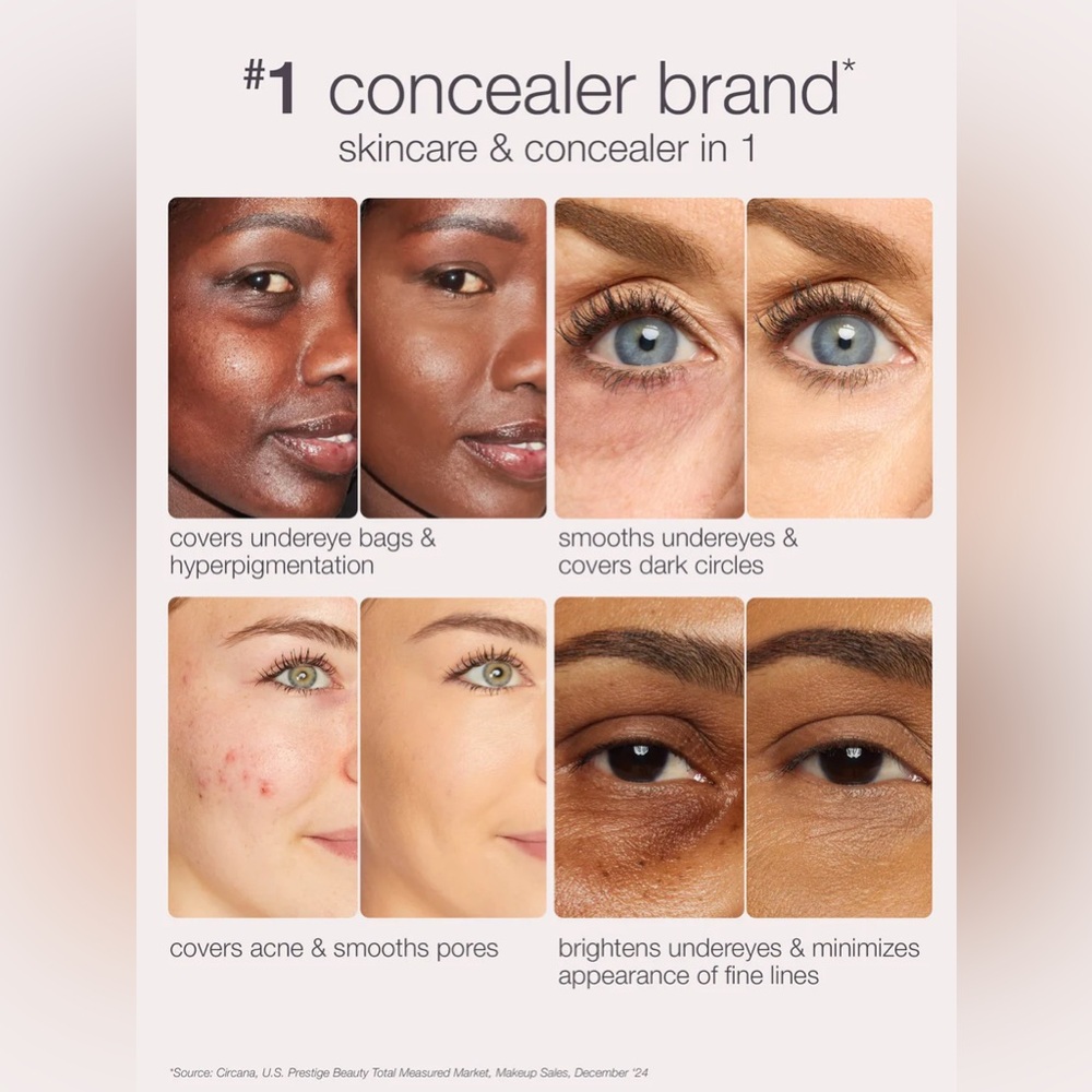 Tarte Shape Tape Blur Hydrating Concealer Stick with Brush • 22N Light Neutral - Picture 9 of 10